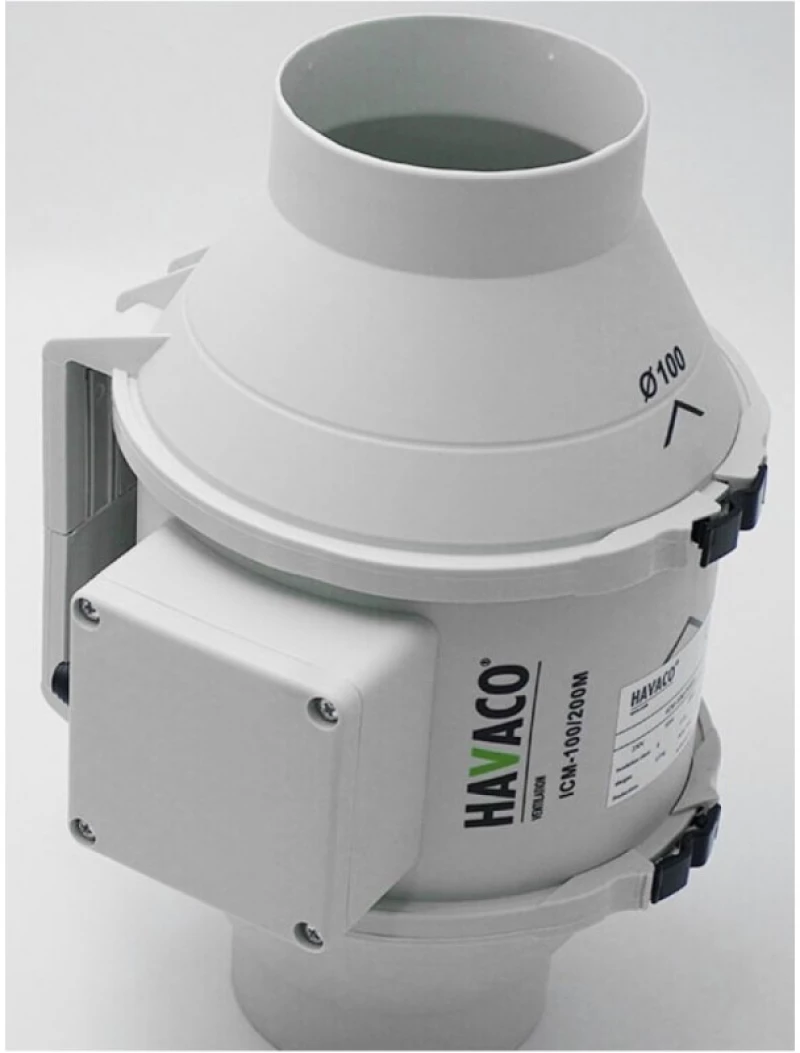Havaco ICM-150-160/530M Εξαεριστήρας Αεραγωγών