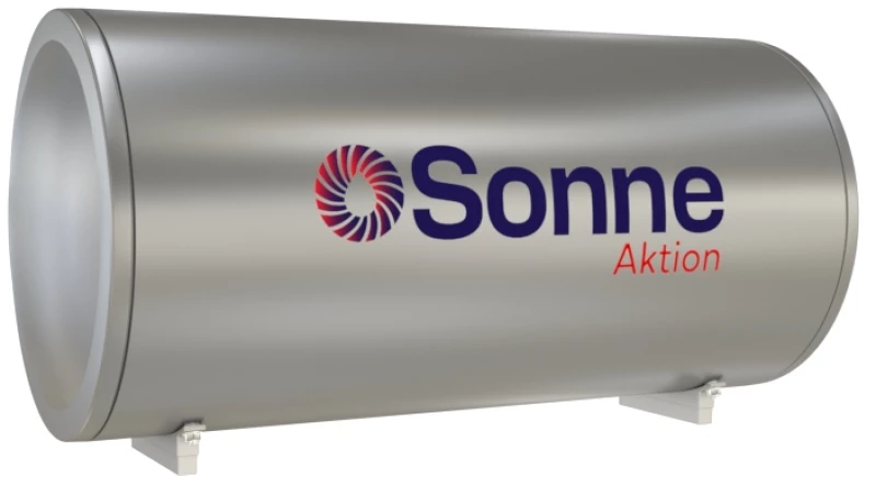Sonne Action Boiler Ηλιακού 120lt Glass Τριπλής Ενέργειας