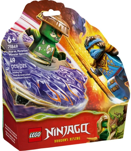 LEGO 71849 - LEGO NINJAGO - Nya vs. Mutation Monster Spinner
