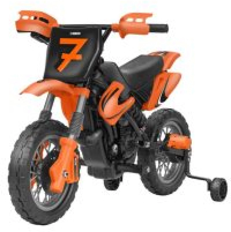 GLOBO Ηλεκτροκίνητη Moto Cross BT li-ion (Πορτοκαλί)