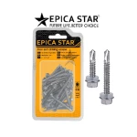EPICA STAR ΕΞΑΓΩΝΕΣ ΒΙΔΕΣ Μ4.2x38mm 100ΤΜΧ EP-30801