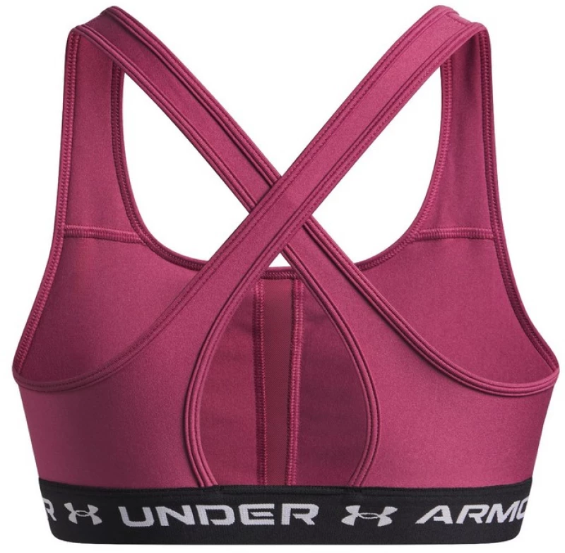 UA Crossback Mid Bra 1361034-661 UNDER ARMOUR ΦΟΥΞΙΑ
