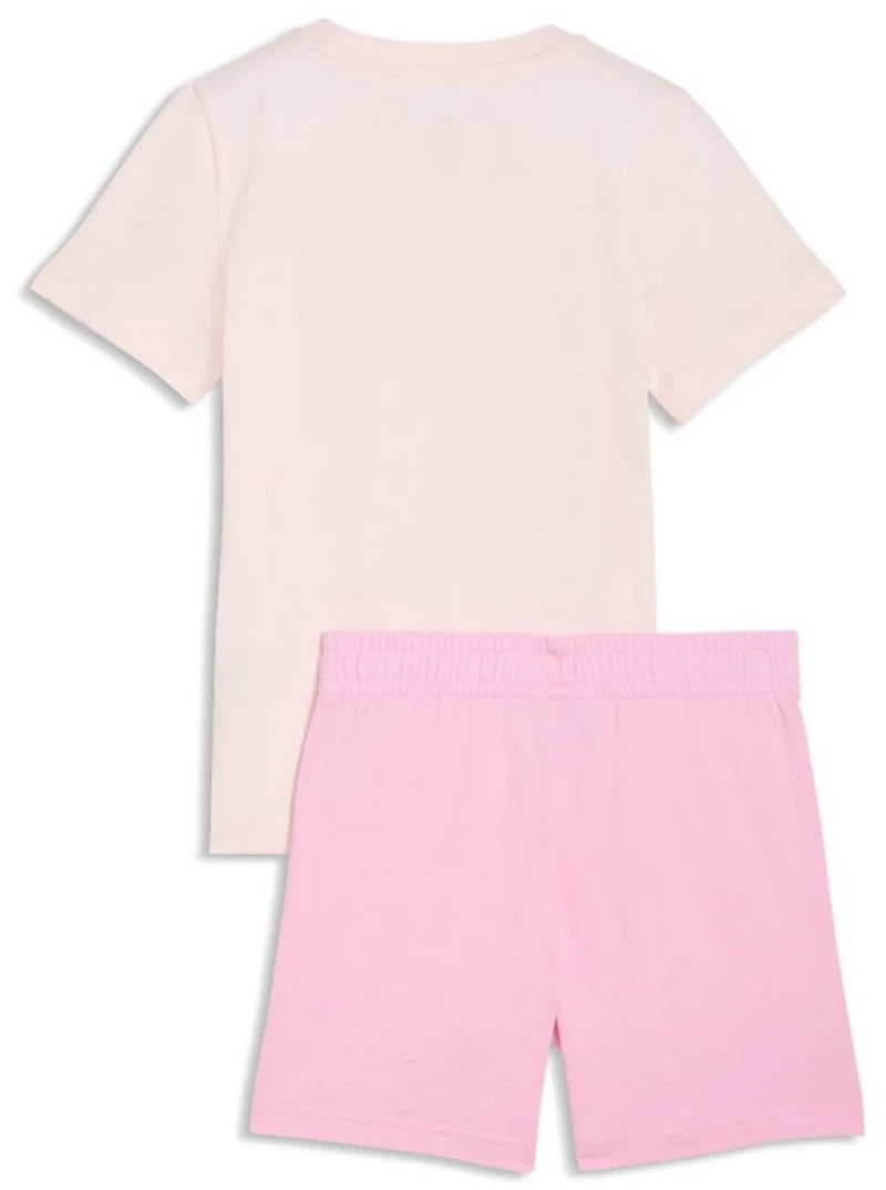 Puma ESS No.1 Logo Tee and Shorts Set PS 685240-21 PUMA Μπεζ