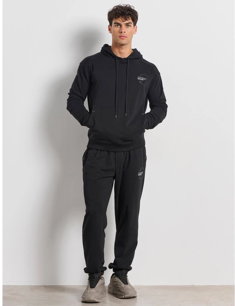 BDTK EXCEL HOODIE 1252-956025 1252-956025-00100 BODY TALK Μαύρο