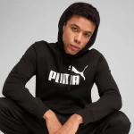 Puma ESS No. 1 Logo Hoodie FL 682570-01 PUMA Μαύρο
