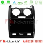Nakamichi Nam5260 Series 4core Android13 4+64gb Dacia Duster 2014-2018 Navigation Multimedia Tablet 9" με Carplay & Android Auto u-n44-Dc0430
