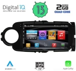 DIGITAL IQ BXH 3737_CPA (9inc) MULTIMEDIA TABLET for TOYOTA YARIS mod. 2011-2015