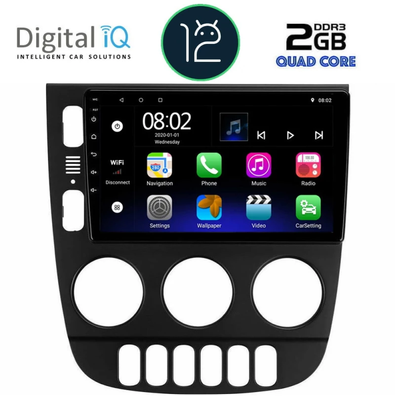 DIGITAL IQ RTB 2413_GPS (9inc) MULTIMEDIA TABLET OEM MERCEDES ML (W163) mod. 1998-2005