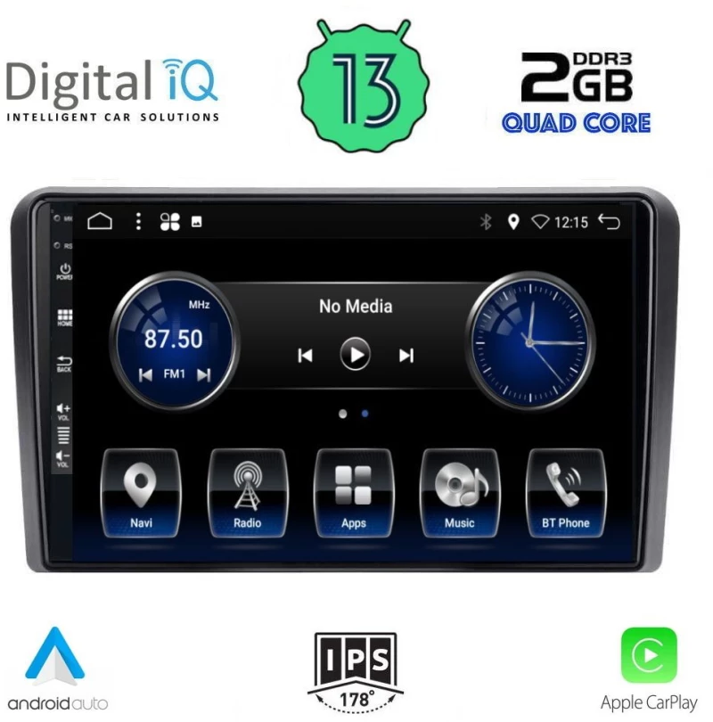 DIGITAL IQ BXH 3451_CPA (10inc) MULTIMEDIA TABLET for NISSAN MICRA mod. 2014-2017