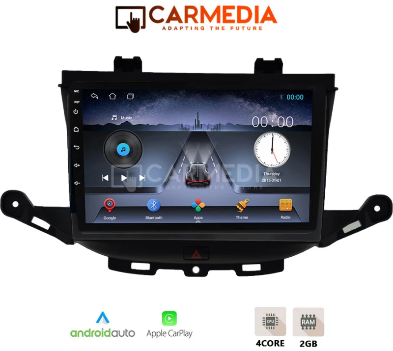CARMEDIA CM209C-13 PERFORMANCE TABLET 9'' OEM OPEL ASTRA K 2015+
