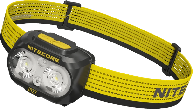 ΦΑΚΟΣ LED NITECORE HEADLAMP UT27 Pro MCT 800Lumens + 2x HBL1500Lion Battery, Black