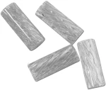 Γυάλινη Τζιβάνα Regular 12mm με Στρογγυλό Επιστόμιο 7 Holes Clear - 1 τεμ.