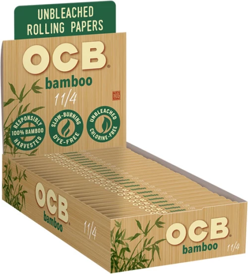 OCB Χαρτάκια Bamboo - 1¼ - 25τεμ.