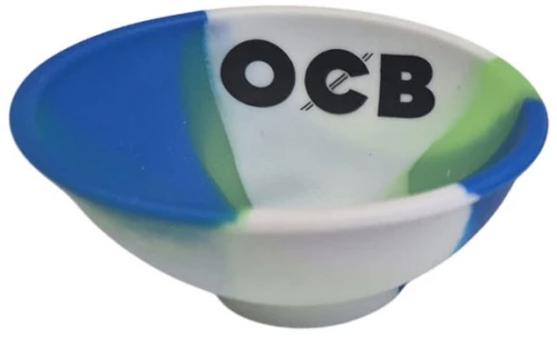 OCB Μπολ Σιλικόνης με Βάση Πράσινο-Μπλε - Mixing Bowl 70mm