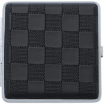 Gentelo Ταμπακιέρα Black - Embossed Checkboard