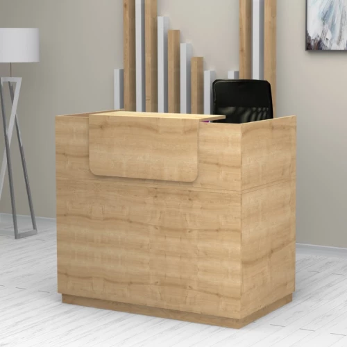 482106 ΓΡΑΦΕΙΟ ΥΠΟΔΟΧΗΣ - RECEPTION LEMMON MEGAPAP ΧΡΩΜΑ ΦΥΣΙΚΟ ΟΞΙΑΣ 120X70X110ΕΚ.
