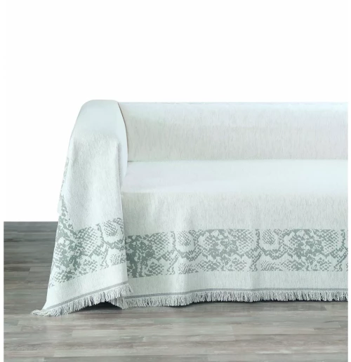AMAZON1 ΔΙΘΕΣΙΟ ΡΙΧΤΑΡΙ  ECRU 180Χ250CM 100% CHENILLE - -