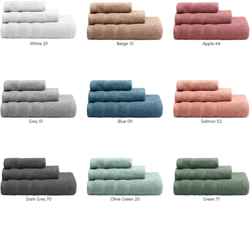 Πετσέτες Προσώπου 50X90 (600 gsm) - White 29 - 50X90