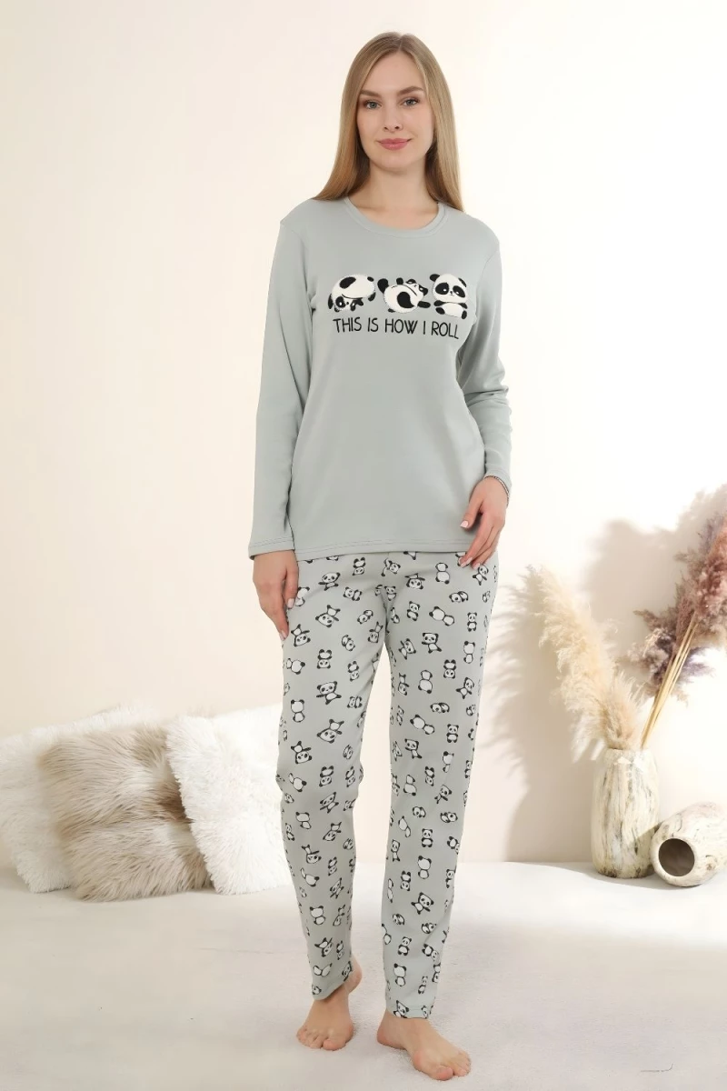 Πιτζάμα Γυναικεία Homewear 0413 - ΜΕΝΤΑ
