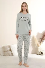 Πιτζάμα Γυναικεία Homewear 0413 - ΜΕΝΤΑ