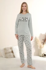 Πιτζάμα Γυναικεία Homewear 0413 - ΜΕΝΤΑ