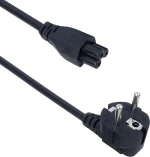 Power cord DeTech  For laptop  CEE 7/7 - IEC C13  High Quality  5.0m - 18418