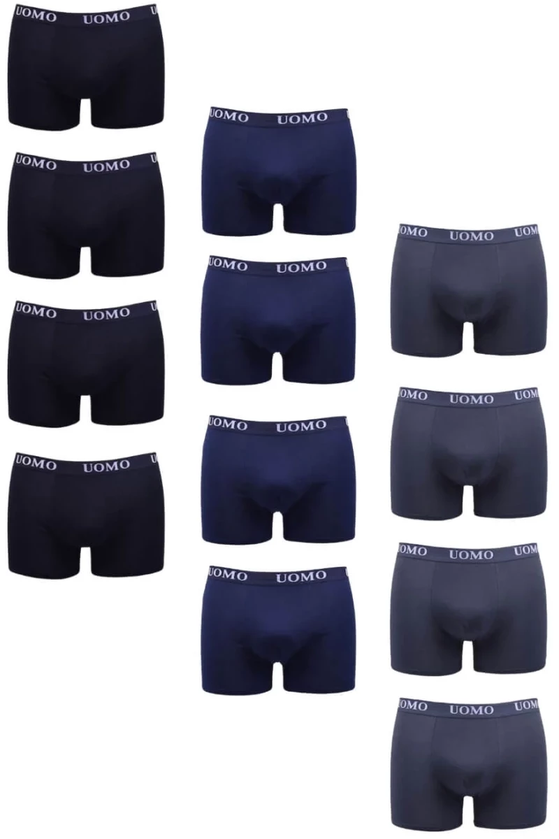 Boxer Ανδρικά 12Pack LL1012 - ΠΟΛΥΧΡΩΜΟ