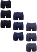Boxer Ανδρικά 9Pack WW1012 - ΜΑΥΡΟ