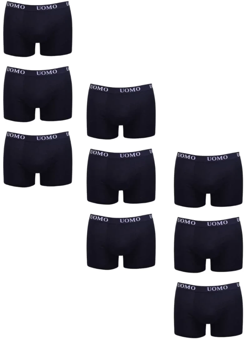 Boxer Ανδρικά 9Pack WW1012 - ΜΑΥΡΟ
