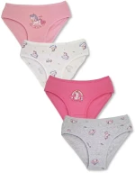 Παιδικά Κιλοτάκια Κορίτσι 4Pack W0516 - ΠΟΛΥΧΡΩΜΟ