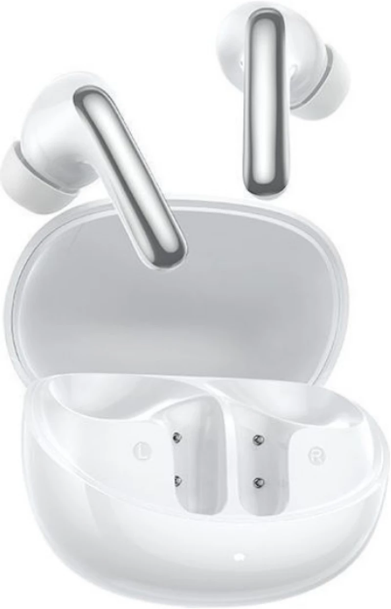QCY MeloBuds N60 Bluetooth Handsfree Ακουστικά με Θήκη Φόρτισης - Λευκό