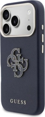 Guess Fw Resin Logo Back Cover Θήκη για Apple iPhone 17 Pro - Blue