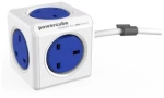 Allocacoc PowerCube Original 5 Outlets – UK 1,5m  Blue - Πολύπριζο 5 θέσεων UK 1,5 m Μπλε - 7300BL/UKEXPC