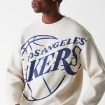 NEW ERA NBA KNIT SWEATER LOSLAK  LTC 60684350 NEW ERA Μπεζ