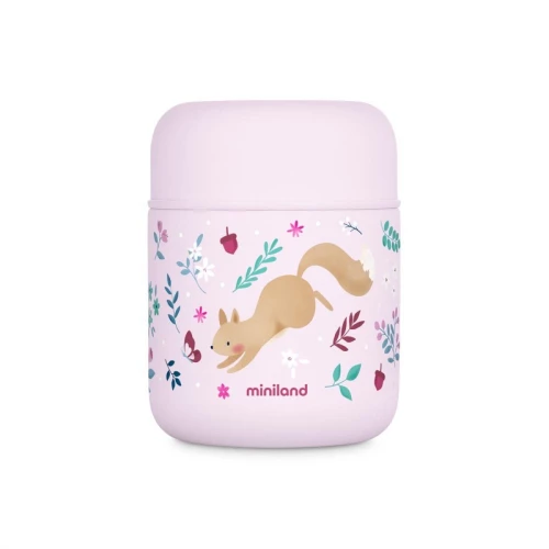 Miniland Ανοξείδωτος Θερμός Φαγητού Food Thermos Mini Squirrel 280ml.