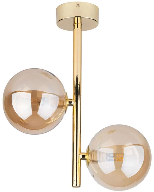 Φωτιστικό Οροφής Estera Gold 4547 2xG9 6W 27x34cm Gold TK Lighting