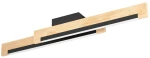 Φωτιστικό Οροφής - Πλαφονιέρα Camacho 901736 Dim 2xLed 3000K 2600lm Black-Natural Eglo