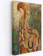 Πίνακας Καμβάς Hm 468VLR1188 70x100cm Multi Wallity Κάθετοι Ξύλο, Καμβάς