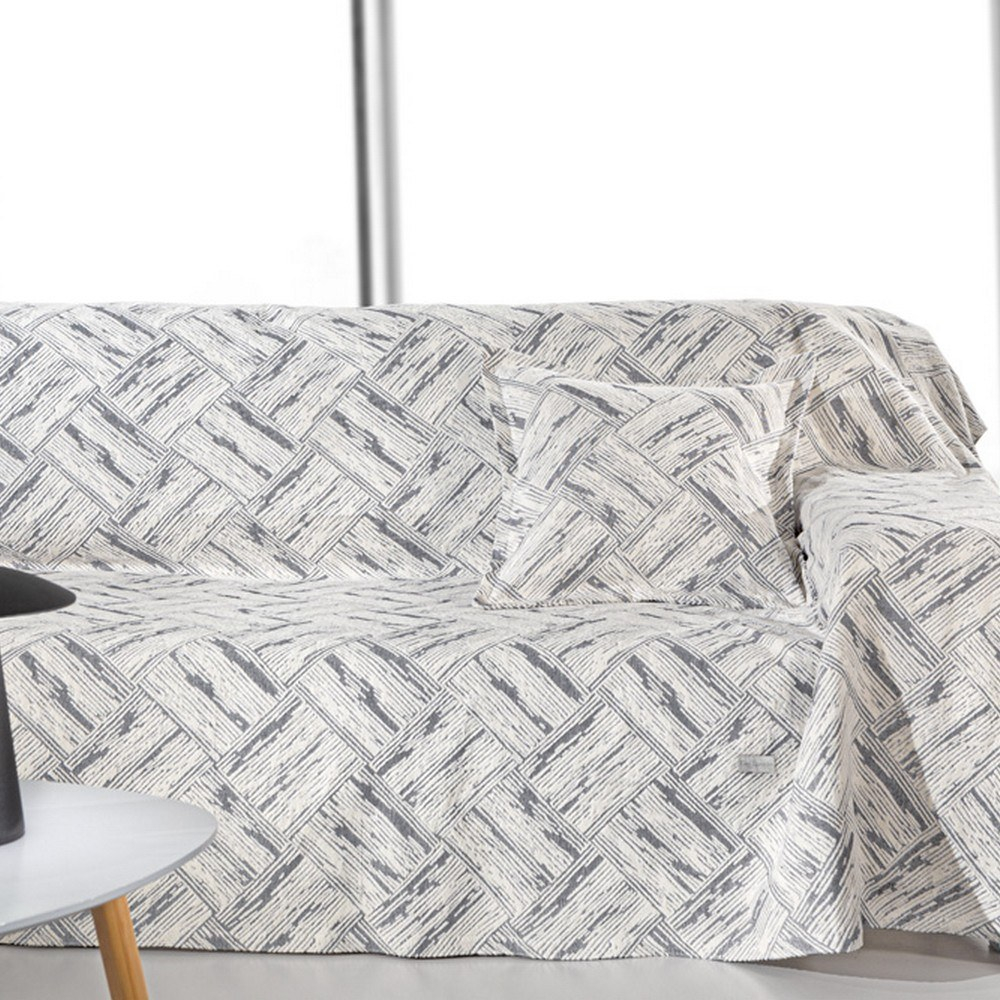 Ριχτάρι Lucid Smoke Guy Laroche Διθέσιο 180x250cm Βαμβάκι-Chenille