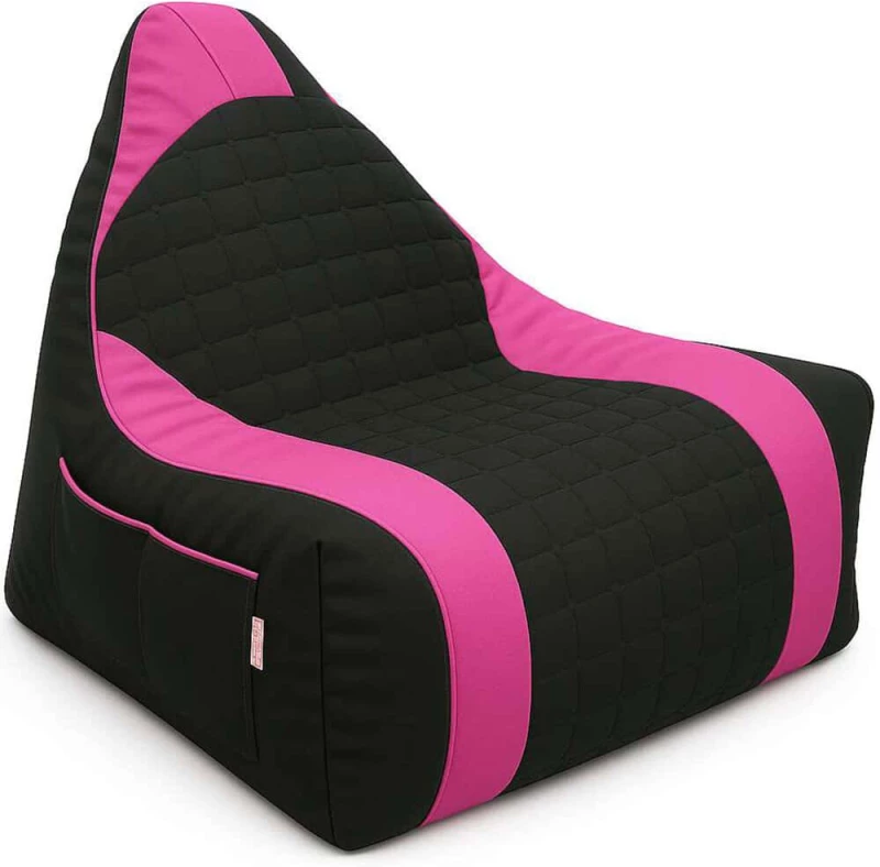 Πουφ Αδιάβροχο Gamer 535PFT1221 85x80x35cm Pink-Black