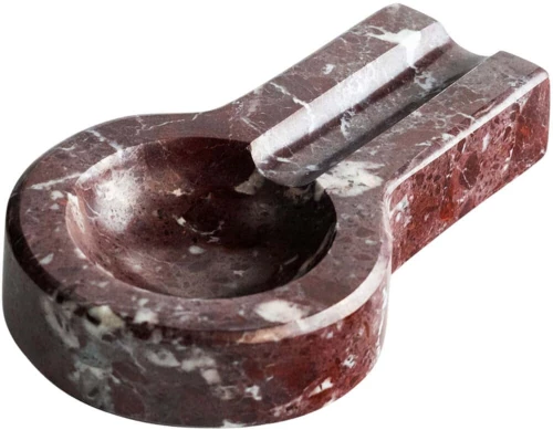 Σταχτοδοχείο Rosso Levanto Marble 371CTF1501 15x5x3cm Burgundy Μάρμαρο