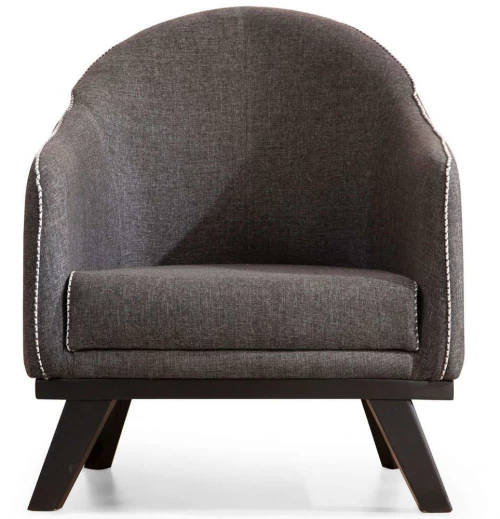 Πολυθρόνα Leon 560ARE2918 75x90x82cm Anthracite-Black