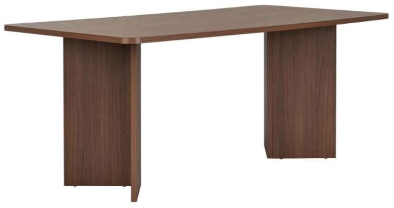 Τραπέζι Linza Megapap χρώμα καρυδί 180x90x75εκ. | GP052-0243,2