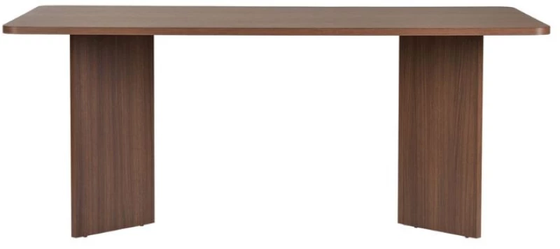 Τραπέζι Linza Megapap χρώμα καρυδί 180x90x75εκ. | GP052-0243,2