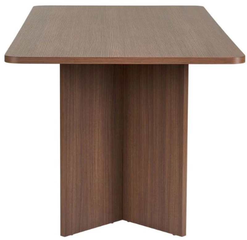 Τραπέζι Linza Megapap χρώμα καρυδί 180x90x75εκ. | GP052-0243,2