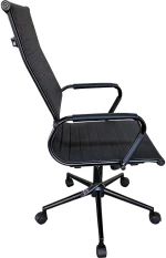 Καρέκλα γραφείου διευθυντή Valter pakoworld pu μαύρο 55.5x58x108εκ