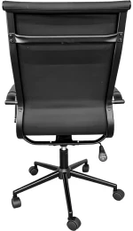 Καρέκλα γραφείου διευθυντή Valter pakoworld pu μαύρο 55.5x58x108εκ
