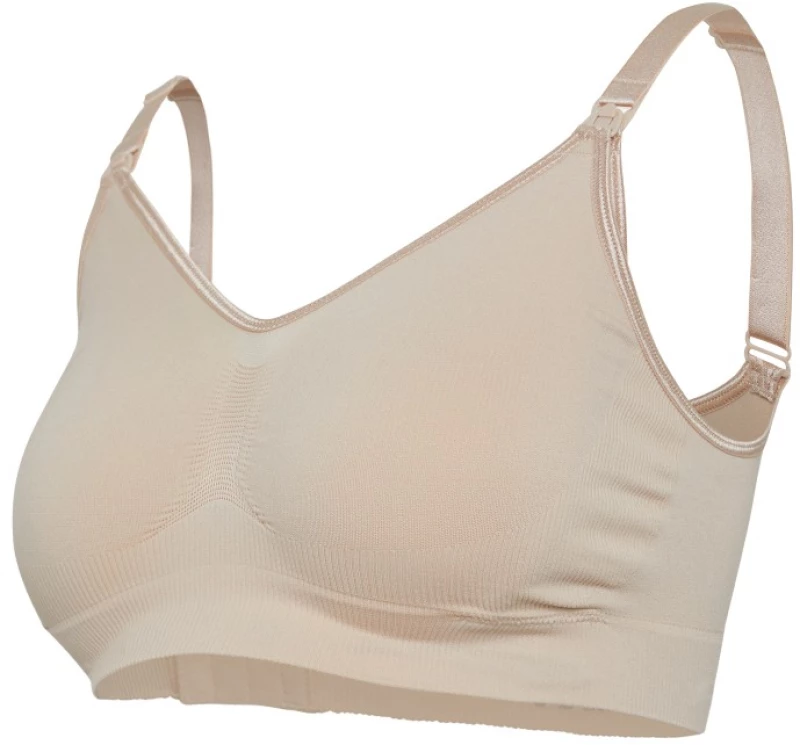 Carriwell 2 Pack Σουτιέν Θηλασμού Χωρίς Ραφές (Μαύρο/Μπεζ) - S/M CW308511