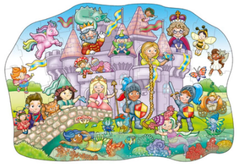 Orchard Toys Εκπαιδευτικό Παζλ "Παραμυθένιο Κάστρο" Για Παιδιά 4+ ετών ORCH309