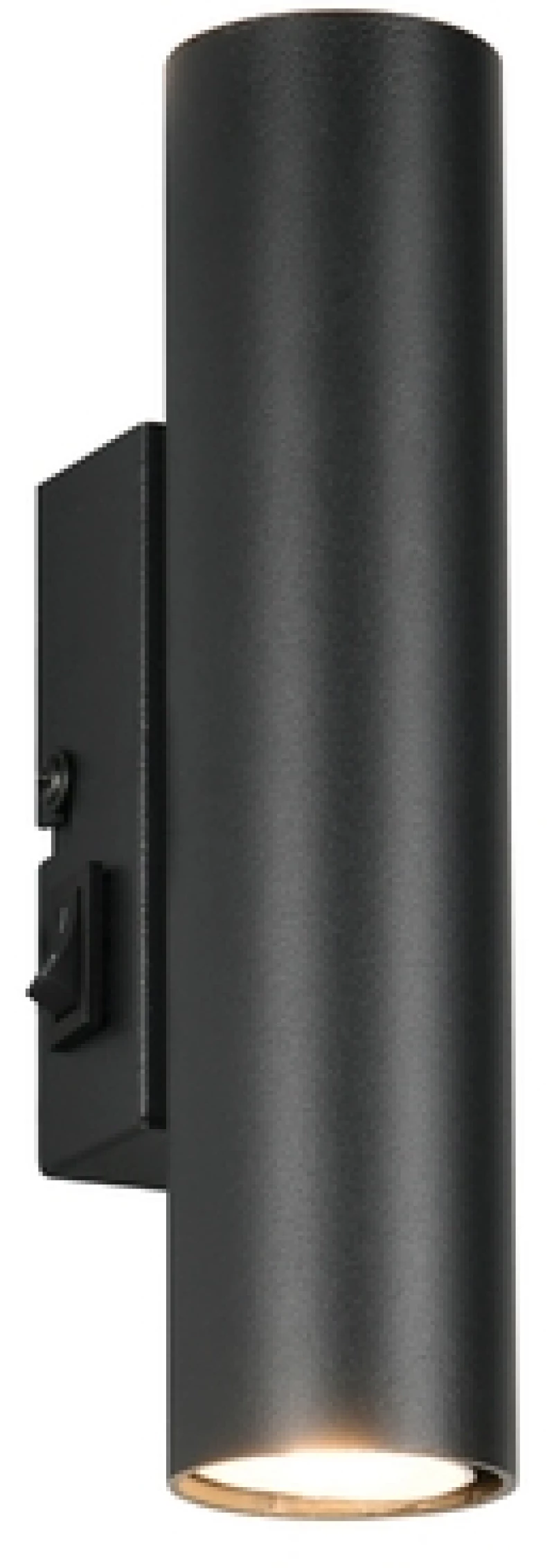 Φωτιστικό Επίτοιχο Reality Lighting -RL TARYN R26852732 Μαύρο Ματ (Black Mat)